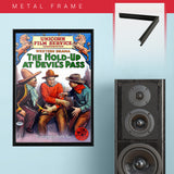 Hold-Up At Devil'S Pass (1912) - Movie Poster - 13 x 19 inches