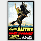 Home On The Prairie (1939) - Movie Poster - 13 x 19 inches