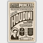 Harry Houdini (1926) - Poster - 13 x 19 inches