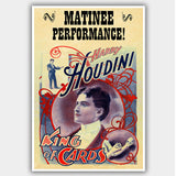 Harry Houdini (1926) - Advertising Poster - 13 x 19 inches