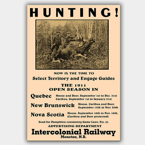 Hunting! (1911) - Poster - 13 x 19 inches