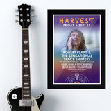 Robert Plant & the Sensational Space Shifters with The White Buffalo & David Wilcox & Harry Manx & Steve Marriner & Moon Hooch (2019) - Concert Poster - 13 x 19 inches