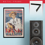 Hank Williams (1952) - Concert Poster - 13 x 19 inches