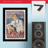 Hank Williams (1952) - Concert Poster - 13 x 19 inches