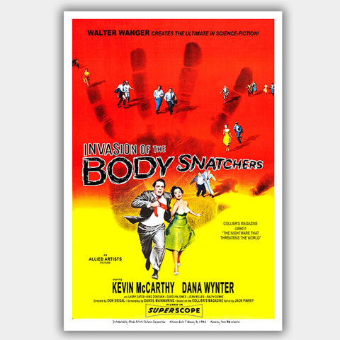 Invasion Of The Body Snatchers (1956) - Movie Poster - 13 x 19 inches