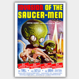 Invasion Of The Saucer Men (1957) - Movie Poster - 13 x 19 inches