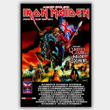 Iron Maiden with Alice Cooper & Coheed (2012) - Concert Poster - 13 x 19 inches