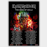 Iron Maiden (2017) - Concert Poster - 13 x 19 inches