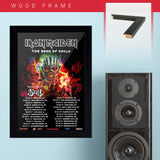 Iron Maiden (2017) - Concert Poster - 13 x 19 inches