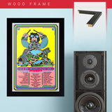 Isle Of Wight with Hendrix & Doors (1970) - Concert Poster - 13 x 19 inches