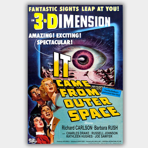 It Came From Outer Space (1953) - Movie Poster - 13 x 19 inches