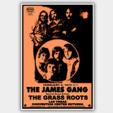 James Gang with The Grass Roots (1972) - Concert Poster - 13 x 19 inches