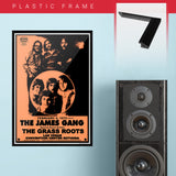 James Gang with The Grass Roots (1972) - Concert Poster - 13 x 19 inches