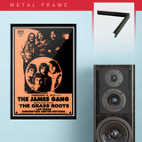 James Gang with The Grass Roots (1972) - Concert Poster - 13 x 19 inches
