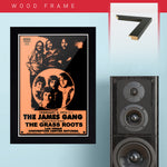 James Gang with The Grass Roots (1972) - Concert Poster - 13 x 19 inches