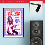 Janis Joplin with The Full Tilt Boogie Band (1970) - Concert Poster - 13 x 19 inches