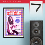 Janis Joplin with The Full Tilt Boogie Band (1970) - Concert Poster - 13 x 19 inches