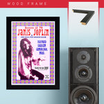 Janis Joplin with The Full Tilt Boogie Band (1970) - Concert Poster - 13 x 19 inches