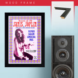 Janis Joplin with The Full Tilt Boogie Band (1970) - Concert Poster - 13 x 19 inches
