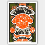 Jefferson Airplane with Grateful Dead (1967) - Concert Poster - 13 x 19 inches