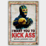 Kick Ass - Uncle Sam (2010) - Movie Poster - 13 x 19 inches