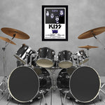 Kiss with Rush (1975) - Concert Poster - 13 x 19 inches