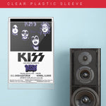 Kiss with Rush (1975) - Concert Poster - 13 x 19 inches