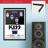 Kiss with Rush (1975) - Concert Poster - 13 x 19 inches