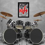 Kiss with Hammersmith (1976) - Concert Poster - 13 x 19 inches