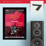 Kiss with Cheap Trick (1977) - Concert Poster - 13 x 19 inches