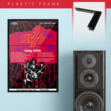 Kiss with Cheap Trick (1977) - Concert Poster - 13 x 19 inches