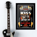 Kiss with The Trews (2009) - Concert Poster - 13 x 19 inches