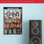 Kiss with Def Leppard (2014) - Concert Poster - 13 x 19 inches
