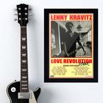 Lenny Kravitz with Sloan (2008) - Concert Poster - 13 x 19 inches