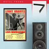 Lenny Kravitz with Sloan (2008) - Concert Poster - 13 x 19 inches