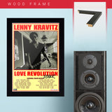 Lenny Kravitz with Sloan (2008) - Concert Poster - 13 x 19 inches