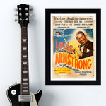 Louis Armstrong (1936) - Concert Poster - 13 x 19 inches