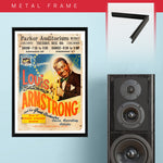 Louis Armstrong (1936) - Concert Poster - 13 x 19 inches