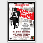 Leonard Cohen (2013) - Concert Poster - 13 x 19 inches