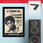 Leonard Cohen (1975) - Concert Poster - 13 x 19 inches
