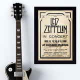 Led Zeppelin (1980) - Concert Poster - 13 x 19 inches