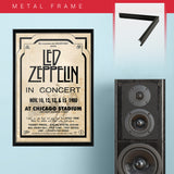Led Zeppelin (1980) - Concert Poster - 13 x 19 inches