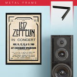 Led Zeppelin (1980) - Concert Poster - 13 x 19 inches