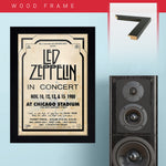 Led Zeppelin (1980) - Concert Poster - 13 x 19 inches
