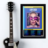 Lady Gaga (2017) - Concert Poster - 13 x 19 inches
