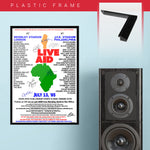 Live Aid  (1985) - Concert Poster - 13 x 19 inches