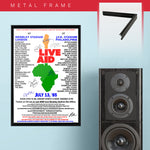 Live Aid  (1985) - Concert Poster - 13 x 19 inches