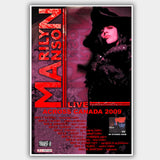 Marilyn Manson (2009) - Concert Poster - 13 x 19 inches