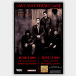 Dave Matthews Band with Femi Kuti (2009) - Concert Poster - 13 x 19 inches