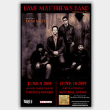 Dave Matthews Band with Femi Kuti (2009) - Concert Poster - 13 x 19 inches